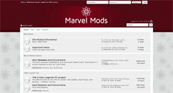 Desktop Screenshot of marvelmods.com